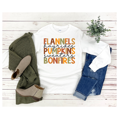 Flannels, Hayrides, Pumpkins & Bonfires Apparel